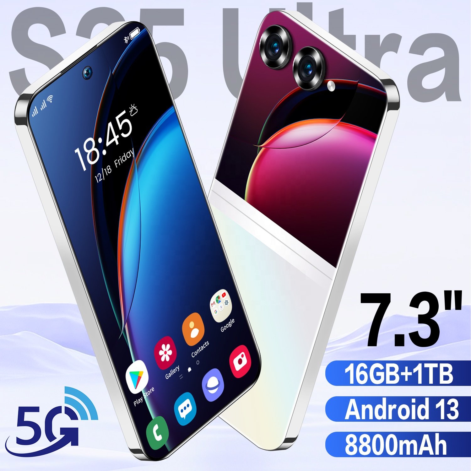 2024 Brand new S25 Ultra Unlocked Smartphone Dual SIM Android13 5G S25 Ultra Plus 16GB+1TB High quality Gaming Cell Phones